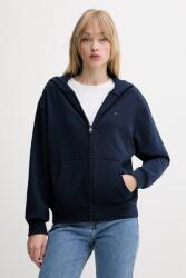 Tommy Hilfiger felső sötétkék, sima, kapucnis, UW0UW05772 - sötétkék L