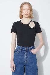 KSUBI t-shirt Arise Cut Out Ss Tee Black női, fekete, WSP24TE012 - fekete S