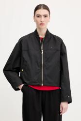 Tommy Hilfiger bomber dzseki fekete, átmeneti, oversize, WW0WW45619 - fekete XS