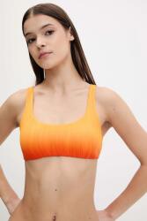 Chantelle bikini felső SWIM ONE narancssárga, enyhén merevített kosaras, C12VQ0 - narancssárga M/L