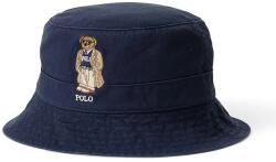 Ralph Lauren pamut sapka Loft Bucket sötétkék, pamut, 710972685 - sötétkék L/XL