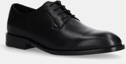 BOSS bőr félcipő Limber fekete, férfi, 50536152 - fekete Férfi 40