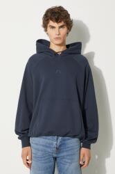Vans pamut melegítőfelső Premium Classics LX Hoodie Fleece sötétkék, férfi, sima, kapucnis, VN000GZ1D6Q1 - sötétkék XL