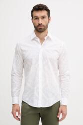 Benetton pamut ing galléros, fehér, regular, 5UBMUQ04A - fehér XXL