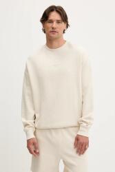 Tommy Hilfiger pamut melegítőfelső bézs, sima, DM0DM21622 - bézs M