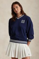 Ralph Lauren felső sötétkék, sima, 211970426 - sötétkék XL