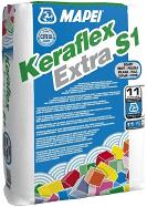 Mapei Keraflex Extra S1 Szürke 25 kg csemperagasztó