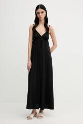 Benetton ruha fekete, maxi, harang alakú, 3Q225V00Y - fekete XS