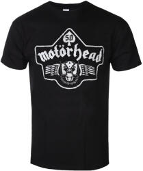 ROCK OFF tricou bărbați Motörhead - 50 Years Ace Wings Emblem - ROCK OFF - MHEADTEE81MB