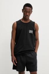 Levi's pamut póló GRAPHIC ROWER TANK fekete, A7642 - fekete XL