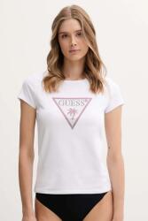 Guess t-shirt fehér, E5GI08 J1314 - fehér S