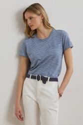 Lauren Ralph Lauren pamut póló - kék XS - answear - 26 990 Ft