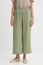 United Colors of Benetton lennadrág zöld, magas derekú egyenes, 4AGHDF09G - zöld XL
