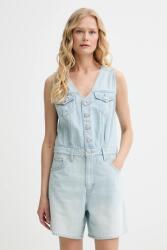 Levi's farmer kezeslábas VEST ROMPER v-nyakú, pamut, 001WM - kék S