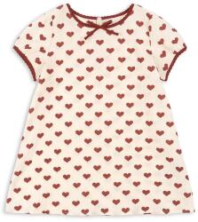 Konges Sløjd ruha AVA SLIP DRESS GOTS bézs, mini, egyenes, KS103236 - bézs 92
