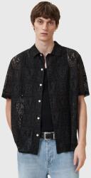 AllSaints ing NETLEY galléros, fekete, relaxed, M028SD - fekete L