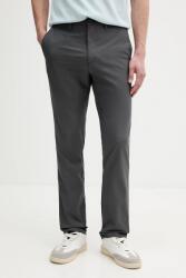 Calvin Klein nadrág szürke, egyenes, LV04LB610G - szürke 34