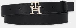 Tommy Hilfiger bőr öv fekete, AW0AW17496 - fekete 90