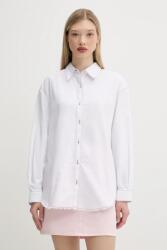 Vans pamut ing galléros, fehér, regular, VN000M9EWHT1 - fehér S
