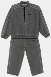 adidas Originals gyerek pamut melegítő szett szürke, JY3546 - szürke 128