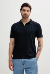Marciano Guess poló sötétkék, sima, 5GHP03 6326A - sötétkék XXL