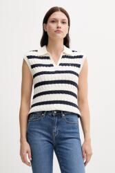 Tommy Hilfiger pamut mellény - bézs M - answear - 29 990 Ft