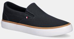 Tommy Hilfiger sportcipő TH HI VULC CORE LOW II SLIPON sötétkék, FM0FM05514 - sötétkék Férfi 42