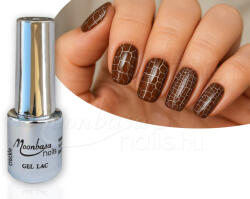 Moonbasanails Crackle géllakk 4ml #579 Csoki