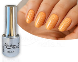 Moonbasanails Crackle géllakk 4ml #582 Barack Krém