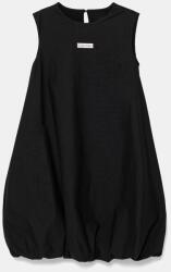 Calvin Klein Jeans gyerek ruha fekete, mini, harang alakú, IG0IG02980 - fekete 170