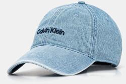 Calvin Klein pamut baseball sapka nyomott mintás, LV04G5068G - kék Univerzális méret - answear - 18 990 Ft