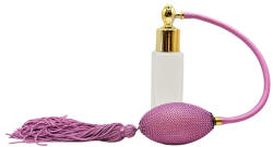 BODICO FAIRY" parfümszóró * matt üveg * opál * hosszú pumpával, 30 ml (1135-3)