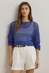 Ralph Lauren vászon pulóver - kék L