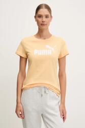PUMA pamut póló női, narancssárga, 682371 - narancssárga XS