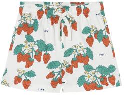 Tinycottons gyerek pamut rövidnadrág STRAWBERRIES SHORT bézs, mintás, SS25-002 - bézs 92