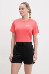 Jack Wolfskin sportos póló Vonnan Crop rózsaszín, A63932 - rózsaszín XS