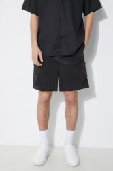 Rains rövidnadrág Kano Shorts fekete, sima, 19210.01 - fekete XL