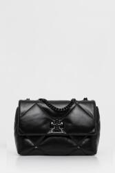 Tory Burch bőr táska Kira Diamond fekete, 170620-002 - fekete Univerzális méret
