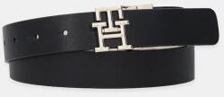 Tommy Hilfiger bőr öv fekete, AW0AW17495 - fekete 80