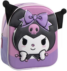 Hello Kitty Kuromi 3D hátizsák, táska 31 cm (CEP2100005849) - oliviashop
