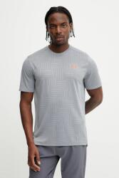 Under Armour edzős póló UA Tech Geotessa szürke, mintás, 1382182 - szürke XL