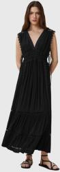 AllSaints ruha XANTHE fekete, maxi, harang alakú, W302DC - fekete 38