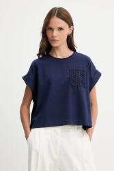 United Colors of Benetton t-shirt sötétkék, 3IFVD10AF - sötétkék S