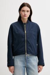 Tommy Hilfiger bomber dzseki sötétkék, átmeneti, oversize, WW0WW45619 - sötétkék L