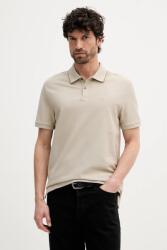 Calvin Klein pamut póló bézs, sima, LV04LC239G - bézs XL