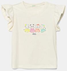 Benetton baba pamut póló bézs, 3096A106F - bézs 74