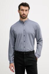 BOSS Orange pamut ing állógalléros, regular, 50543101 - kék M