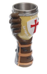 Tole 10 Imperial Pocal Templar Hand, 18.5cm 200ml decorat 360grade Tole 10 Imperial 39489