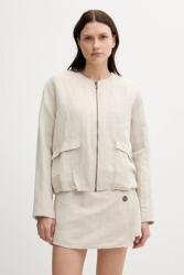 Pepe Jeans vászonkabát bézs, átmeneti, PL402601 - bézs S