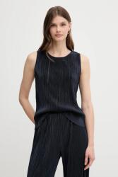 Calvin Klein felső sötétkék, sima, LV044A212G - sötétkék S